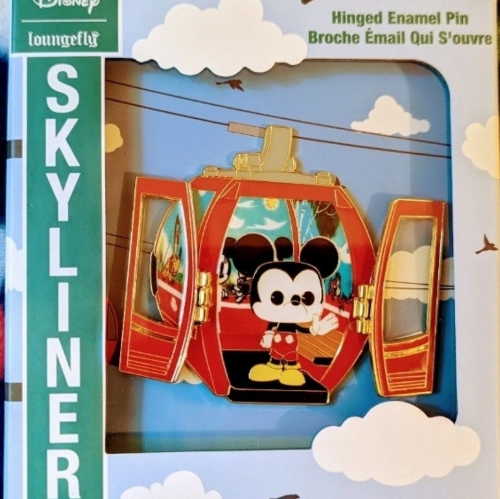 Loungefly disney POP pin mickey mouse skyliner